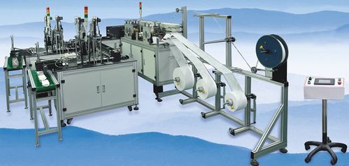 一拖二平面耳帶式全自動口罩機,耳帶式全自動口罩機廠家